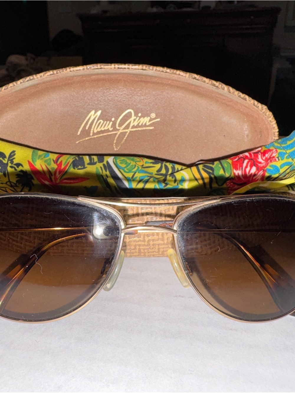 Maui Jim Baby Beach polarized aviator sunglasses